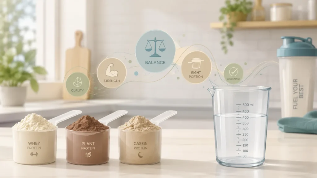 How Many Scoops of Protein Powder in a Cup